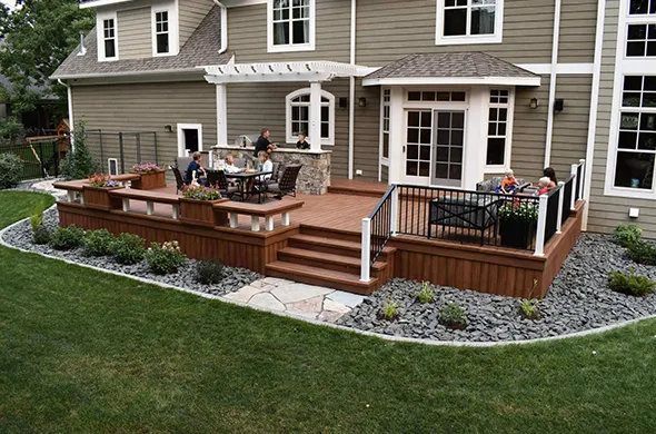 Professional deck installation in Fort Oglethorpe, GA for custom outdoor spaces.