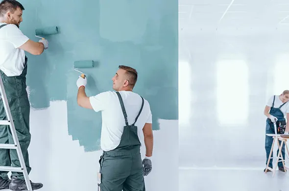 Interior painting contractors in Summerville, GA offering precise, stylish finishes for every room.